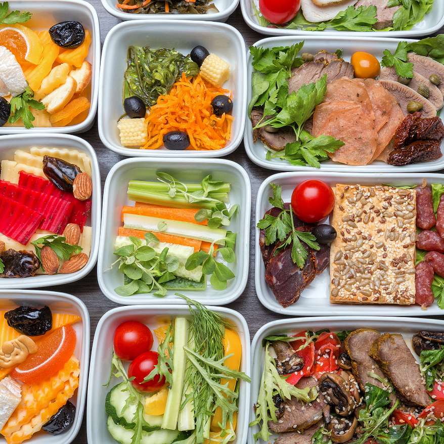 boxes of healthy meals